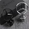 C200 E300 Hot 2026 Car Hood Front Chrome Logo Hood Marking Star Bonnet Badge For Mercedes Benz C E S Class W204 W212 W220 W210 W