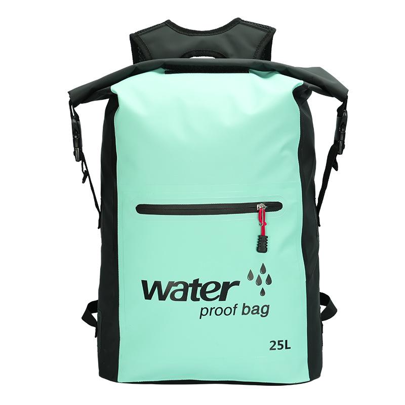 Sac étanche d'extérieur pour plage et natation - Sac à dos seau de rafting en PVC