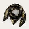 Women's Ethnic Style Silk Jacquard Square Headscarf and Shawl