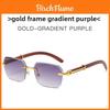 New Woodentexture Metal Square Sunglasses With Uv400 Protection For Fashionistas And Outdoor Activities