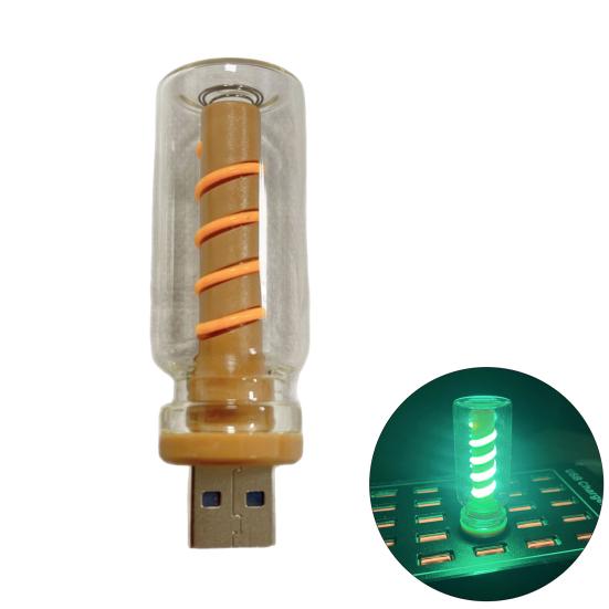 

Светодиодный автомобильный светильник, сенсорный диммируемый, несколько режимов освещения, Plug-Play, мини-размер, простая установка, лампа для салона автомобиля, украшение зелёный