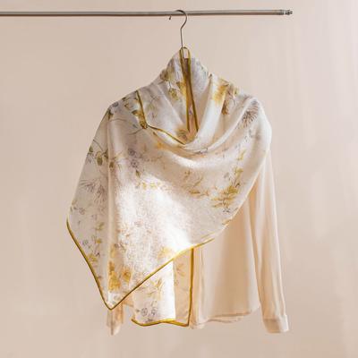 Nový darček na Deň matiek, hodvábna šatka z moruše, luxusná dámska šatka pre staršie matky
