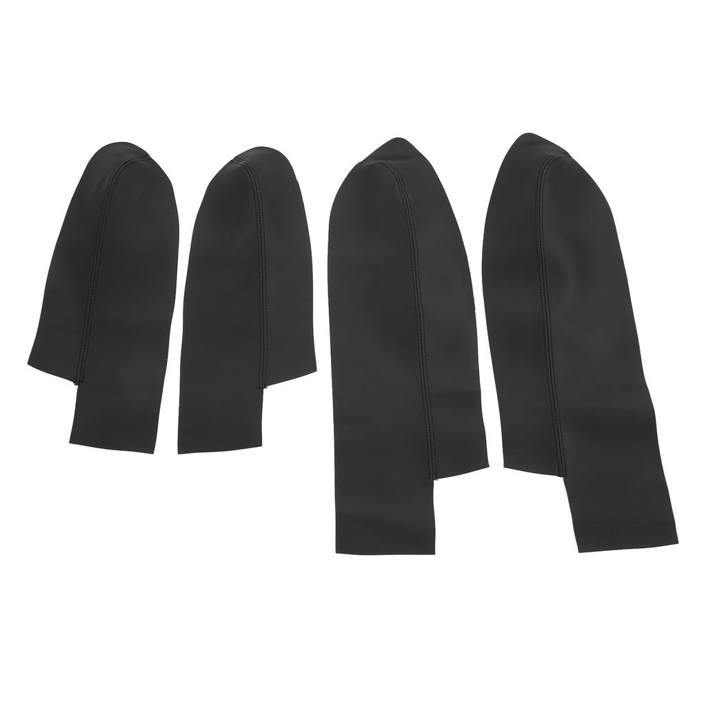 4PcsSet Car Front Rear Door Panel Armrest Cover Microfiber Leather Replacement for CRV