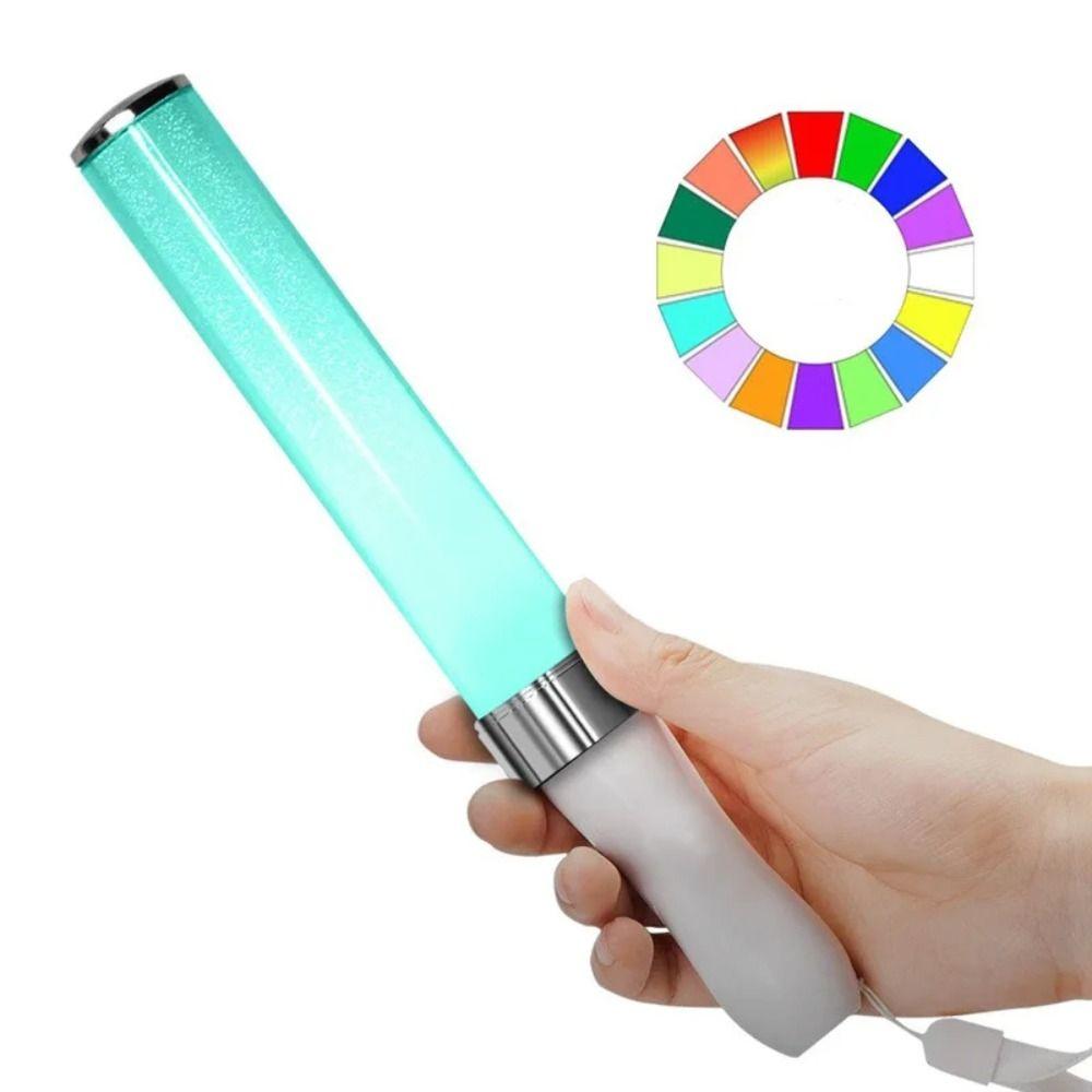 Creative LED Light Sticks 15 Colors Switchable Flashing Sticks Atmosphere Lamp  Xmas Birthday