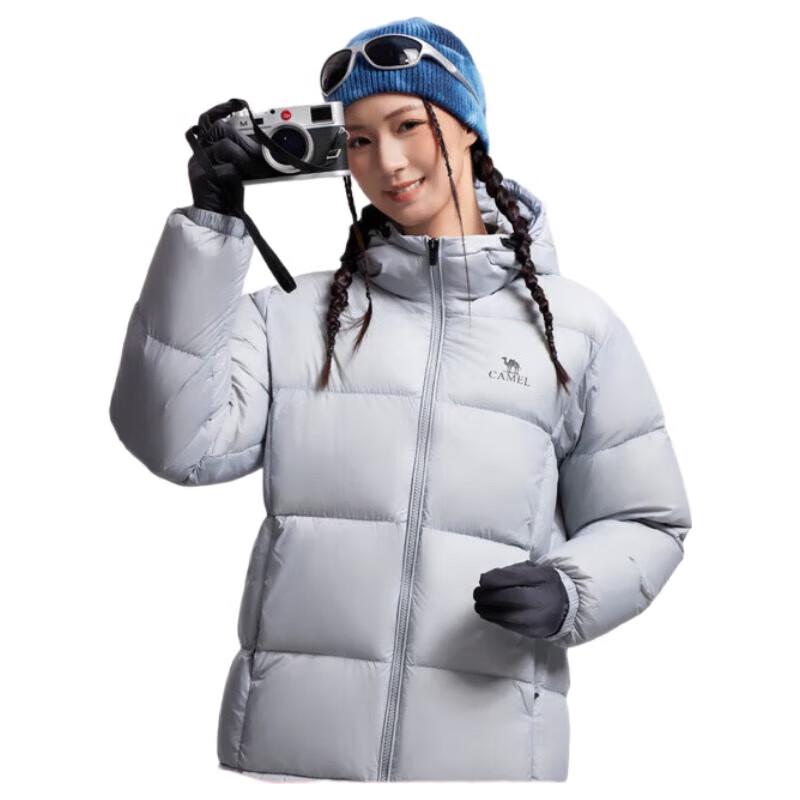 

Camel Women s Water-Repellent Duck Down Puffer Jacket XL