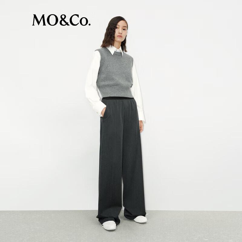 

MO&Co. Брюки прямого кроя с высокой посадкой серии C+ L (170)