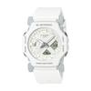 GA-2300-7ADR Compact 20 Bar Waterproof Minimalist Digital-Analog Resin Watch