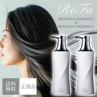 ReFa Beautec Shampoo 500ml Conditioner 500g Set Bloemig Amber Geur haarverzorging glans vocht beheersbaarheid schadeherstel.