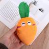 Funny 1Pc Carrots Plush Vegetable Sound Squeaky Pet Supplies Dog Toys Chew Squeaker