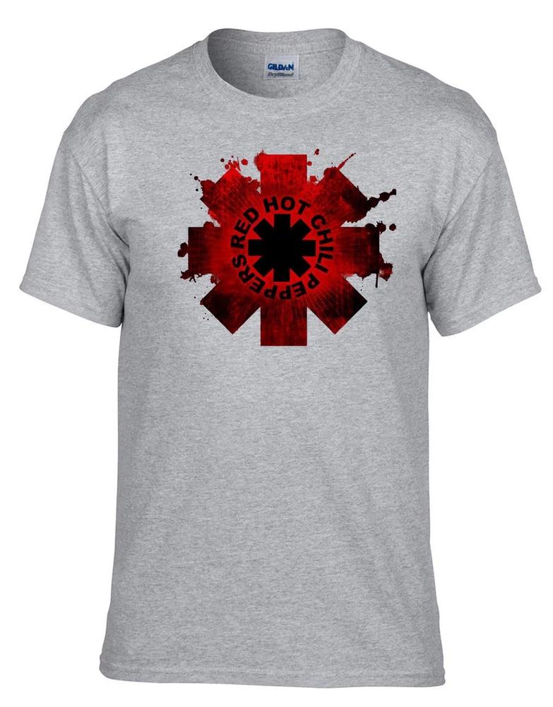 Red Hot Chili Peppers Rock Band Rock Music Gray TShirt 533Grey 2XL