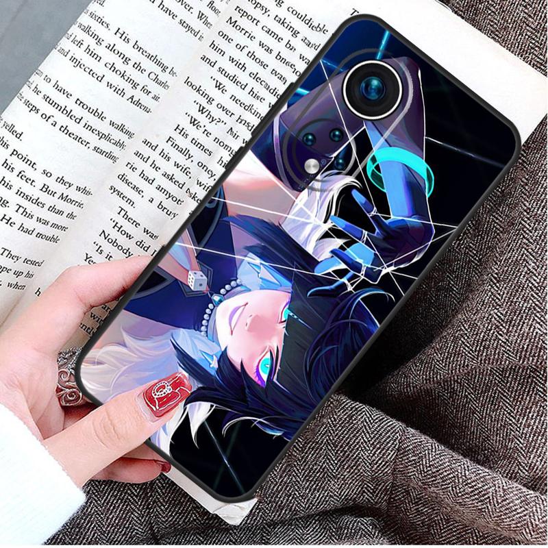 Yelan Genshin Impact Case For Honor Magic 8 6 7 Lite Honor 400 200 Pro 50 70 90 X8c X8b X9a X9c X9b X9d Win Cover
