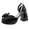 Spring/Summer High Heels with Skirts High Heels Pearl Buckles Mary Jane Business Women's Shoes Banquet Casual Shoes for Women