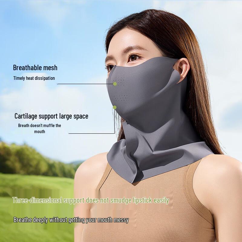 

Yishan Yisi Ice Silk Sun Protection Face Mask