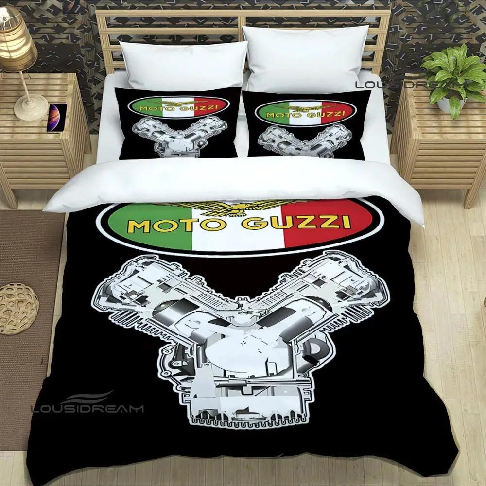 Guzi motorcycle printed Beding Sets exquisite bed suplies set duvet cover bed comforter set beding set luxury birthday gift