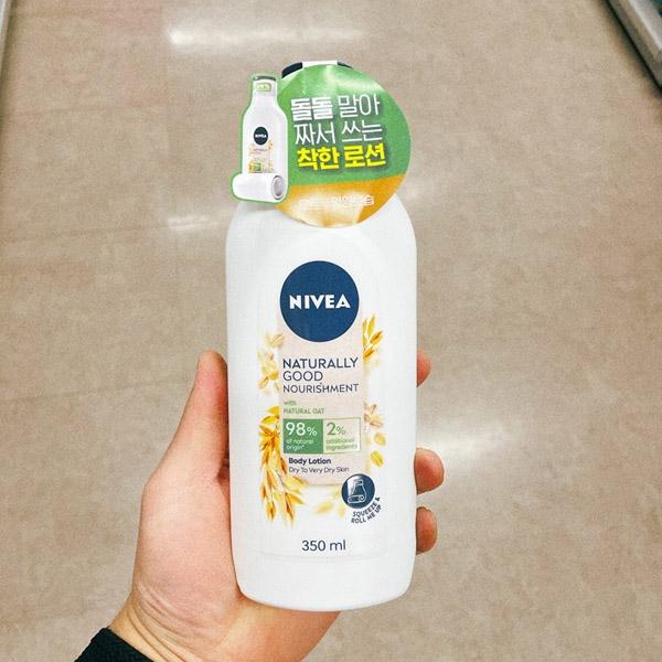 

NIVEA Naturally Good Oat Body Lotion 350ml korea beauty cosmetic