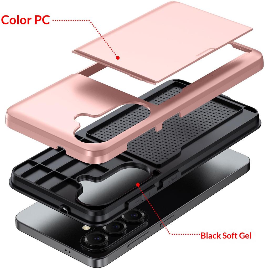 For Realme 16 5G WANLONFENG QT Series Magnetic Case Kickstand Carbon Fiber Texture PC TPU Phone