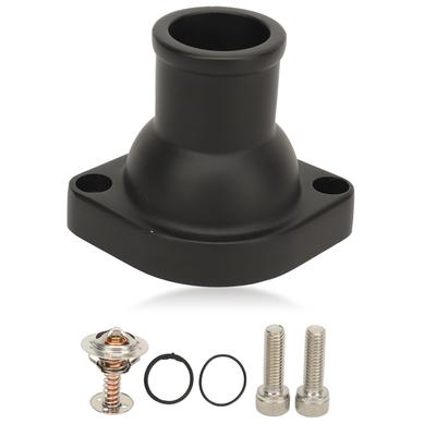 Engine Coolant Thermostat 90916 03046 71 Degrees  Water Neck Housing Replacement for Chevy LS LS1 LS2 LS7 Black