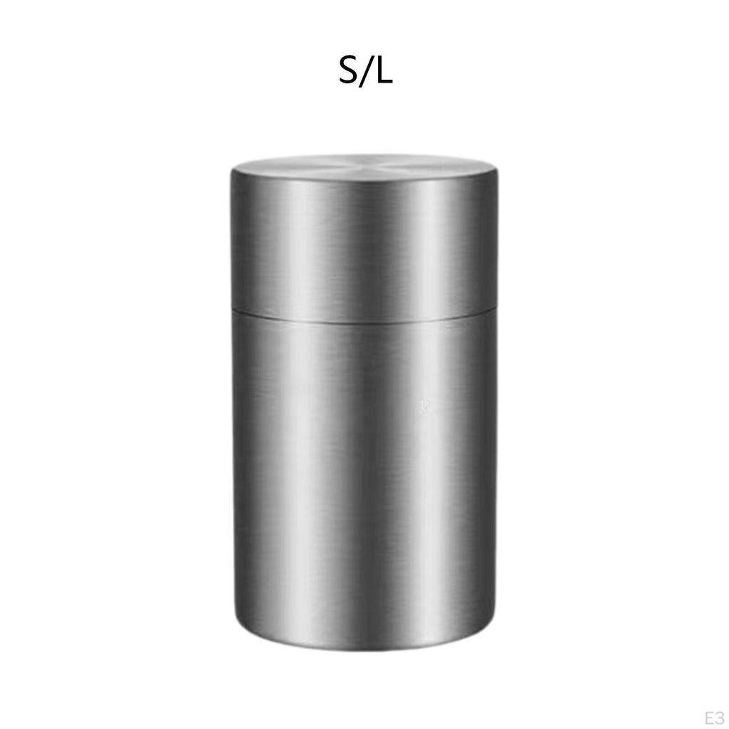 Elegant Stainless Steel Tea And Coffee Storage Canister Set
