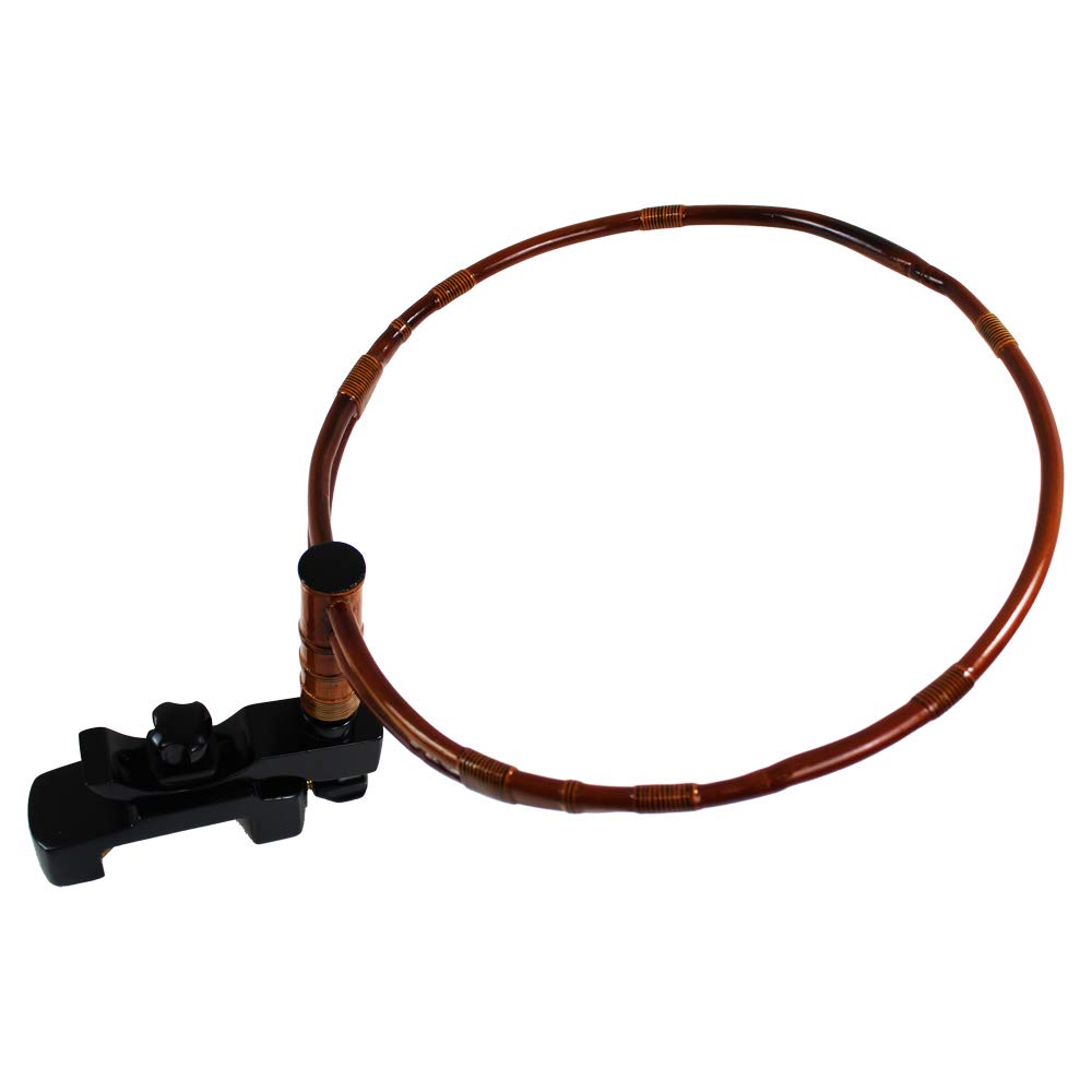 

Fishing tackle for crucian bamboo frame ball holder 28cm Dry lacquer finish carp, (20150)