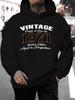2026 Easter New Unisex Sweatshirt Casual All-Match Style Fashion Hoodie with Individual Vintage Limited Edition Letter Graphic Design Pattern Print -