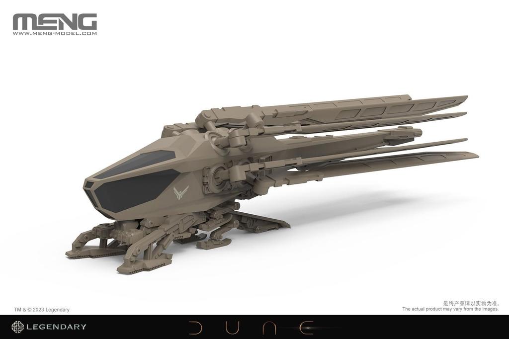 Monmodel Dune Atreides Ornithopter Plastic Model 95mm MMMS011 Non-Scale Kit, Approx. Long,