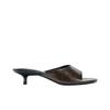 Zara Fashionable Minimalist Anti-Friction Slide Sandals Women footwear Brown 1347610700