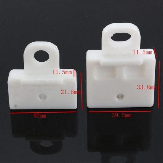 2Pcs Front Door Glass Power Regulator Clips For Toyota Corolla Prius Highlander