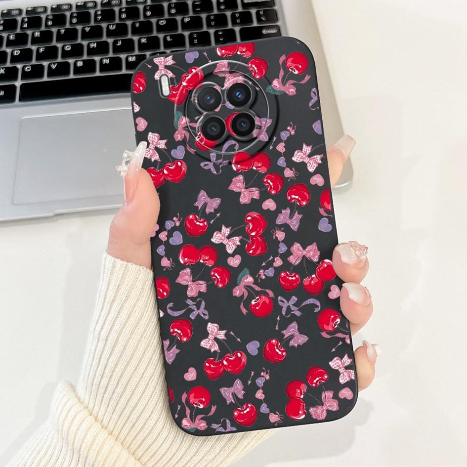 Cartoon Case For Honor 50 Lite Cover Huawei Nova 8i Phone Case Cute Daisy Panda Soft TPU Back Cover For Honor50 Lite Nova8i Capa
