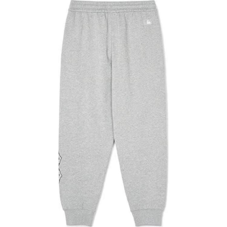 New MLB SS24 Casual Pants Unisex Heather Gray 3APTM0341-43MGS