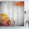 3D Basketball Shower Curtain Sets For Boys Teens Athlete Gym Theme Sports Bathroom Curtain Polyester Waterproof Shower Curtain