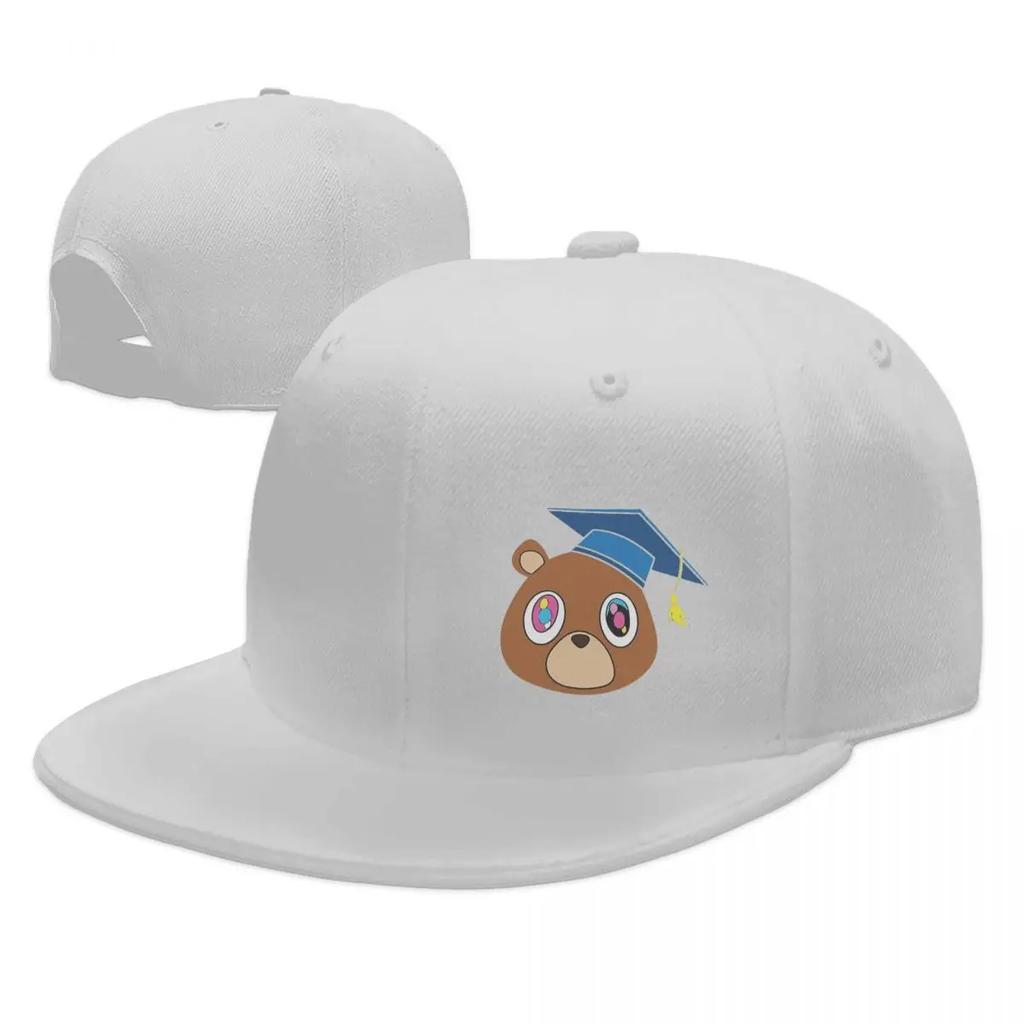 Kanye West Dropout Bear Chicago Vintage Graduation Baseball Caps Snapback Unisex Women Hats OutdoorCap Streetwear Baseball Hat