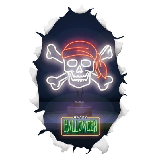 

Хэллоуин Череп Туалет Стикер Жуткий Съемный Самоклеящийся Водонепроницаемый ПВХ Гостиная Спальня Ванная Комната Дом С Привидениями Стены Искусства Украшения Наклейка Skull