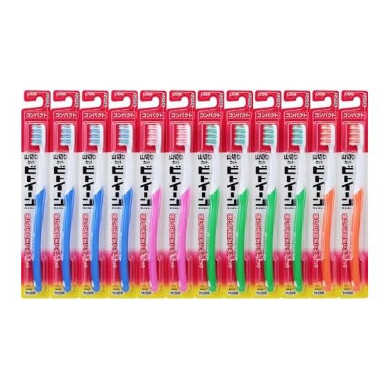 Between Lion Toothbrush Compact Soft 12 Pack