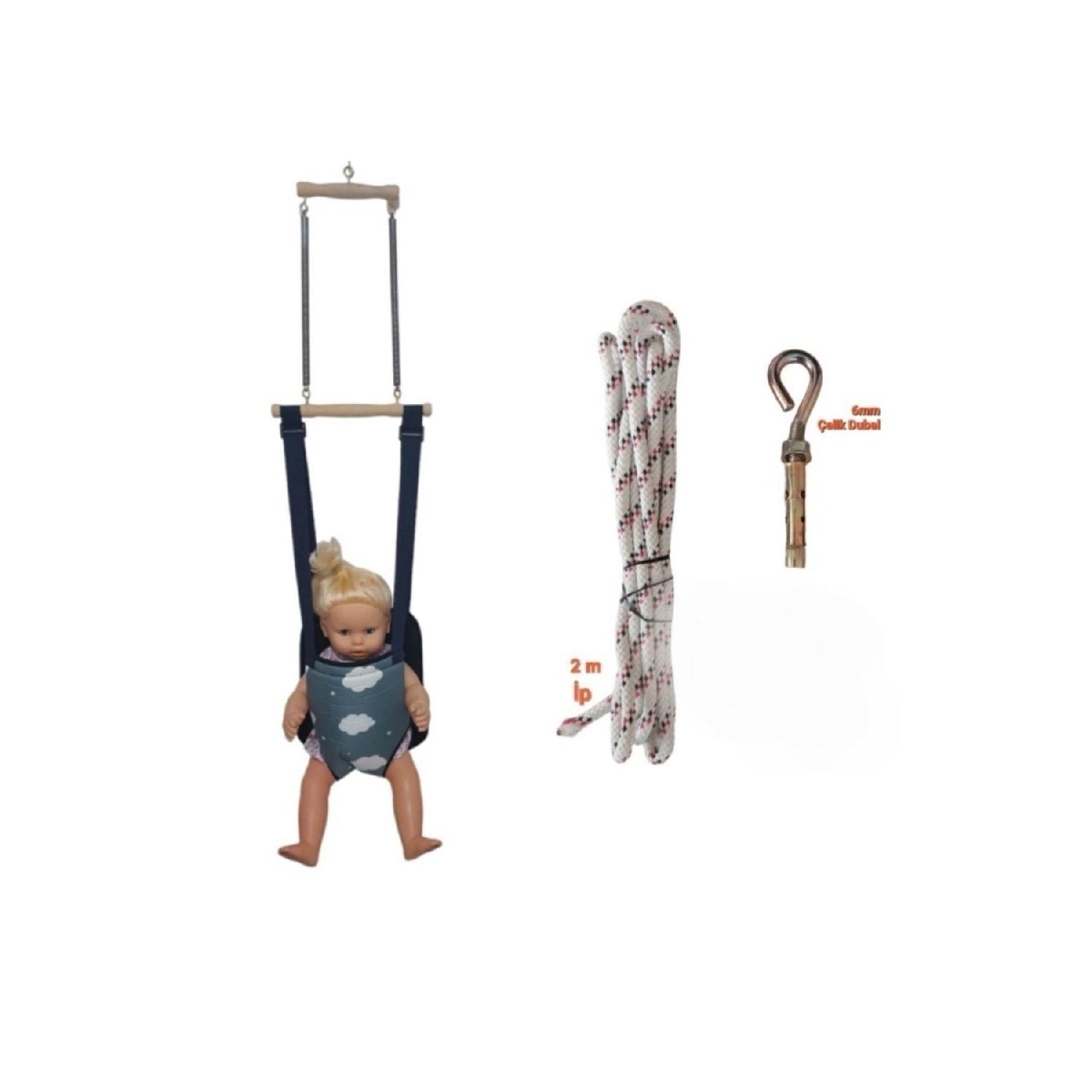 

Ходунки-качели Baby Bounce Bounce Первый шаг серый
