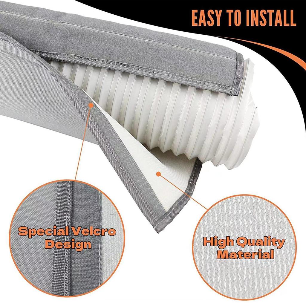 Portable Ac Hose Insulation Portable Air Conditioners Insulated Hose Cover Wrap Home Appliances Parts Accessories For Car House