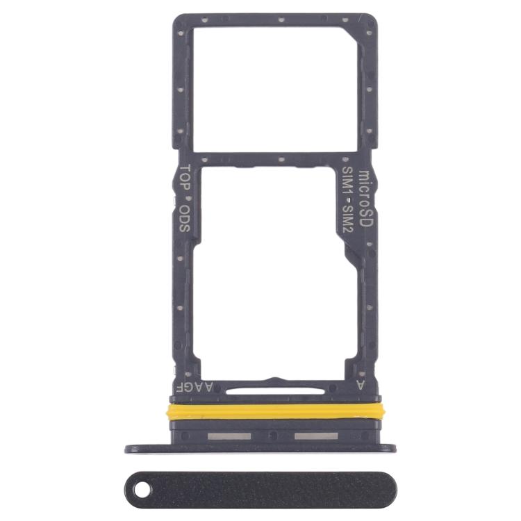 

For Samsung Galaxy A17 4G SM-A175F Original SIM + SIM / Micro SD Card Tray чёрный