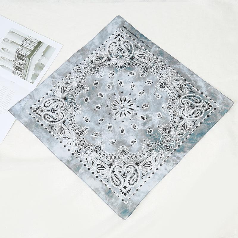 New Tie-dye Paisley Cotton Headband & Scarf: Sporty Outdoor Cycling & Hip Hop Accessory