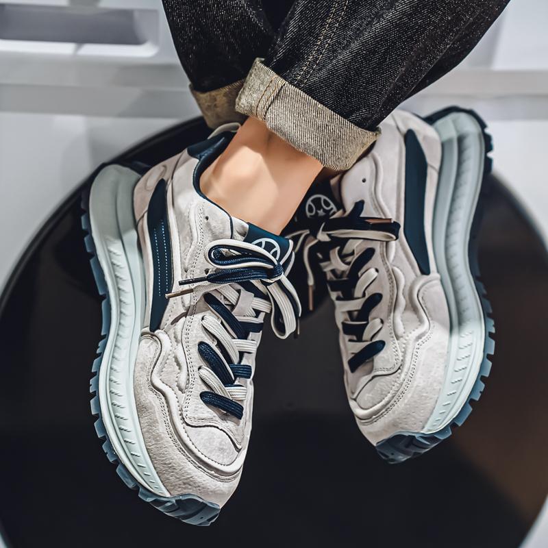 2026 New Thick Soled Comfortable Sports Running Fashion Trend Versatile Casual Four Seasons Popular Men's Shoes