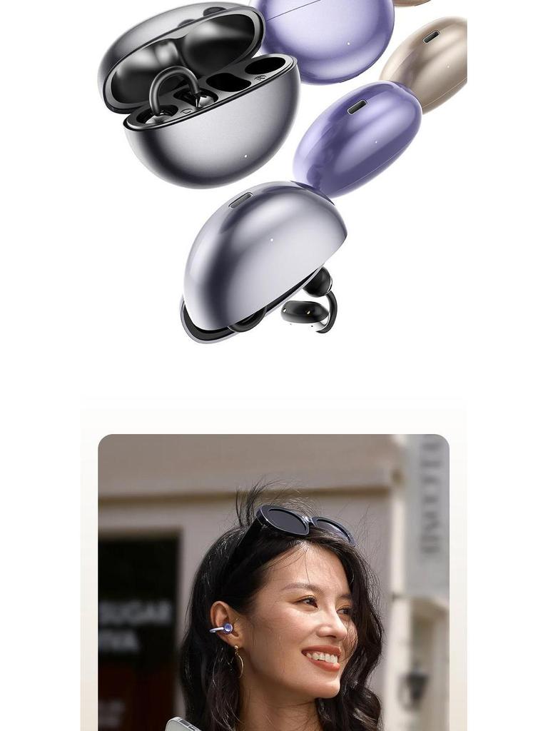 New 2025 Butterfly Bluetooth Ear Clips – Wireless Open-Type Earphones