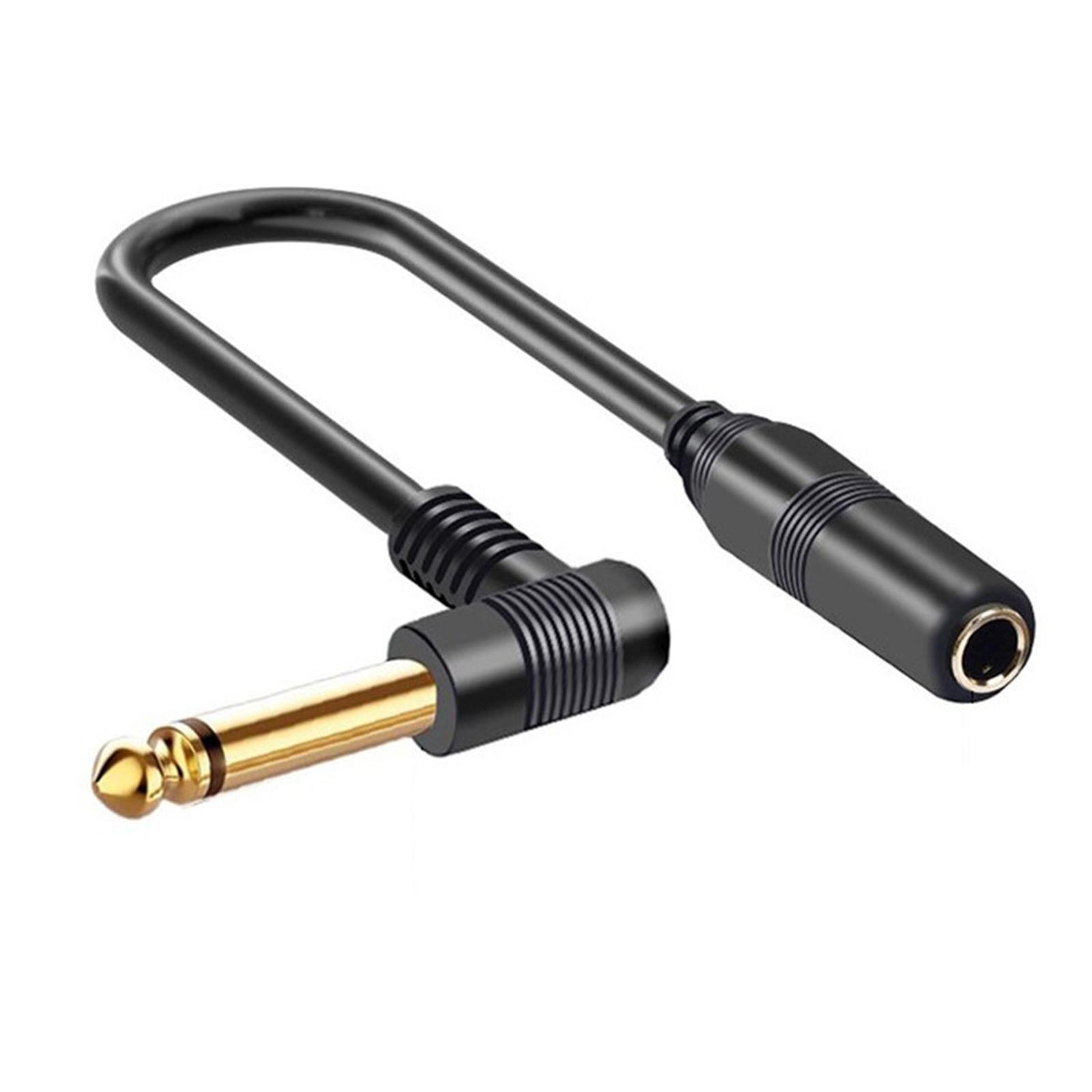 

1/4 Mono Male to Female Audio Extension Cable 6.35mm TS Guitar Extension Cable for Amplifiers and Microphone 10-Single Channel