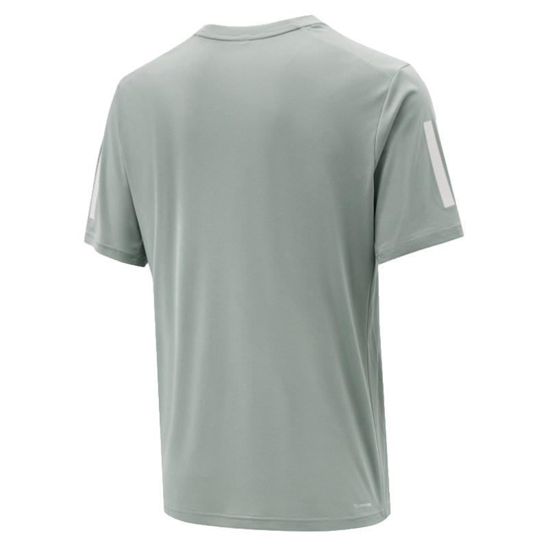 adidas Striped Sports Crew Neck Short Sleeve T-Shirt Men Tops KU8732