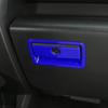 Co-pilot Storage Box Handle Trim Cover For Ford F150 F-150 2015- Bright Blue