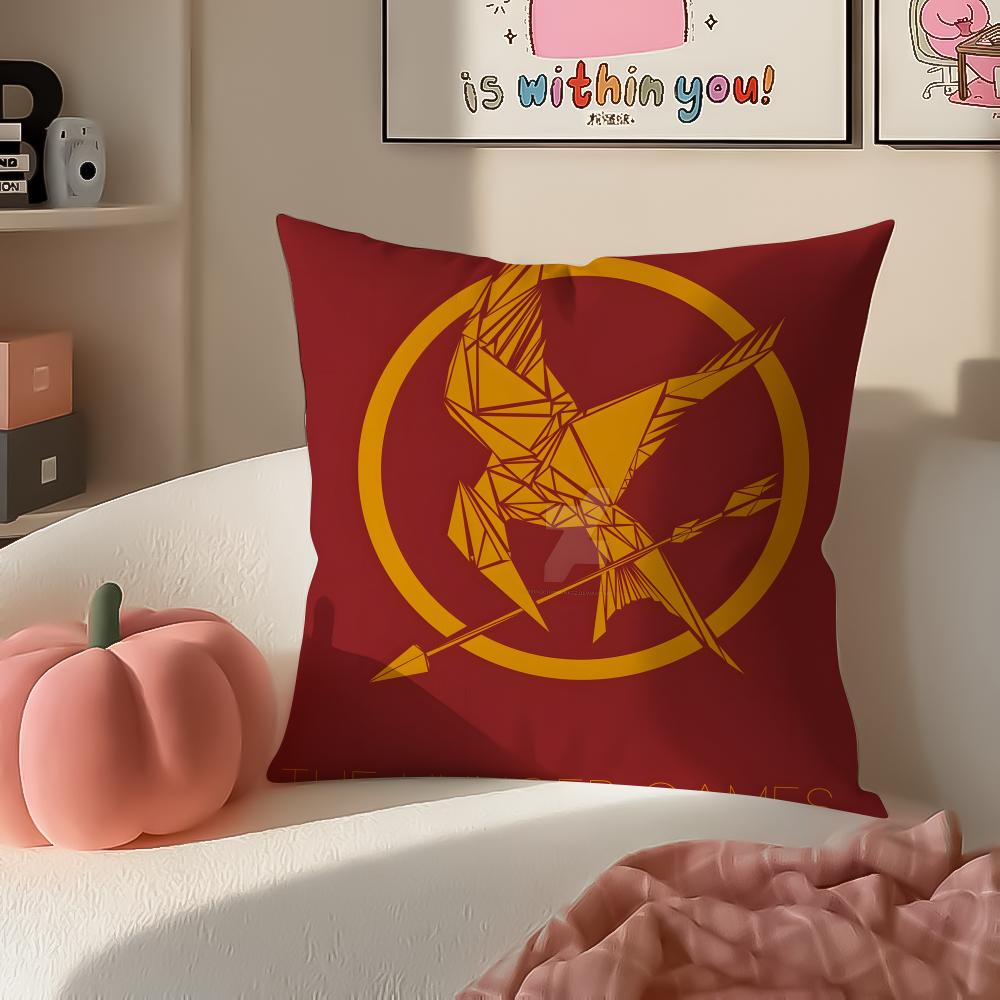 Die Tribute von Panem Kissenbezug Kissenhülle Kurzer Plüsch Versteckter Reißverschluss Raum Sofa Kissenbezug