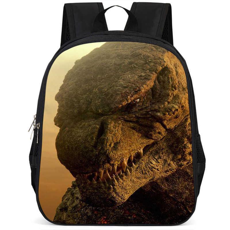 Stilingas Godzilla 15 colių didelės talpos lengvas mokyklos kuprinė vaikams