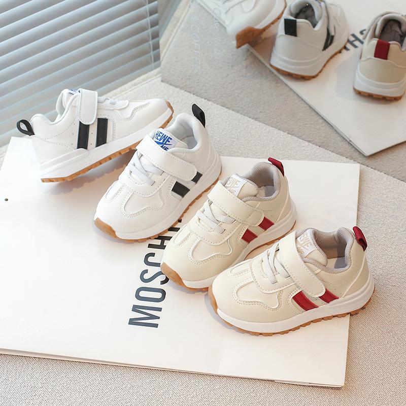 Baby sports shoes spring and autumn boys and girls shoes soft sole non-slip tide shoes Forrest Gump shoes versatile little white shoes