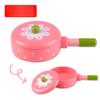 Yiwang Wooden Kitchen Toy Set: Pretend Play Cooking with Frying Pan and Hot Pot.