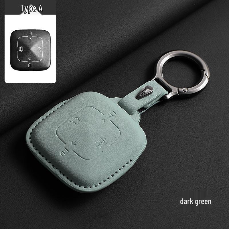 Zeekr 001 & X Smart Key Case: Cross-border Original Car Color Key Pouch & Car Accessories Buckle
