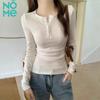 Women's Ribbed Long-Sleeve T-Shirt