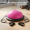 Stable HalfDome Balance | Concentric circle Textured Surface, SpaceSaving LowProfile Design,