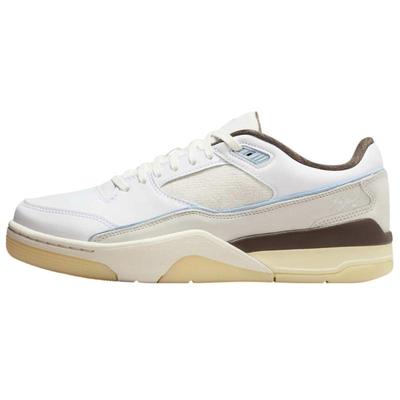 FLIGHT COURT Zapatillas de Baloncesto Unisex de Caña Baja Vintage Antideslizantes Resistentes al Desgaste Ecrú Jordan IB8858-141